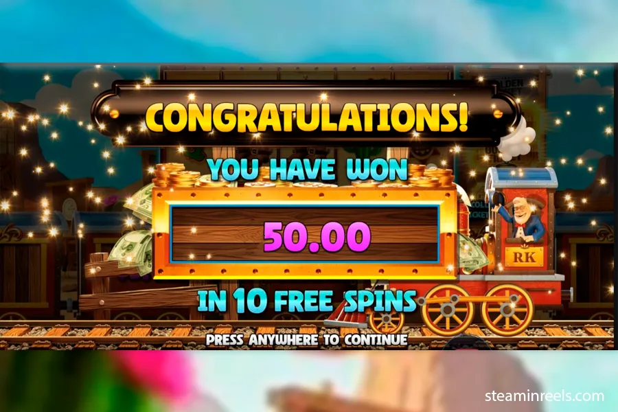 Steamin' Reels Demo Preview